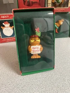 Vintage Enesco 1990 Garfield Weihnachtsschmuck Frosty Garfield (4 von 15) - Bild 1 von 6