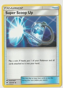 Pokemon Super Scoop Up Burning Shadows 124/147 Uncommon EN 2017 Trainer Item - Picture 1 of 2
