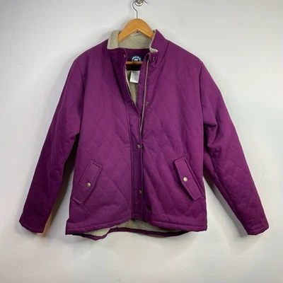 Key Polar King Canvas Quilted Insulated Workwear Barn Coat Jacket womens XL  - Image 1 of 4