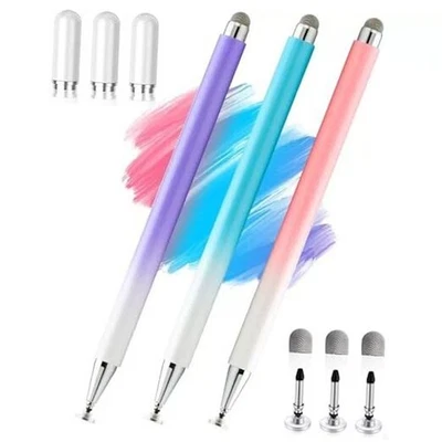 Lápiz óptico 2 en 1 Tab A9 para Samsung Galaxy Tab A9/A9+/7 rosa+púrpura+azul Foto 1 de 4