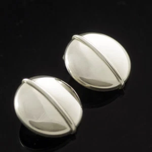 Georg Jensen Silver Ear Clips - #232 - Bild 1 von 2