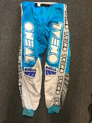 Pantalones de carreras vintage O’Neal Pro Lite EE. UU. Bullet - Talla 32 equipo de equitación supercross Foto 1 de 4