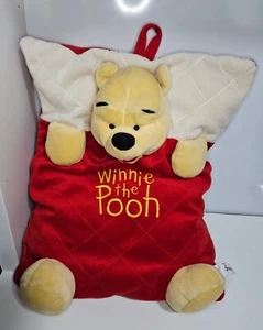 Vintage Disney Winnie The Pooh Hot Water Bottle Pyjama PJ Plush Case - Picture 1 of 7