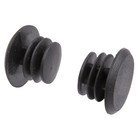 Handlebar Bar End Plugs - Black - Plastic - Bike, Bicycle