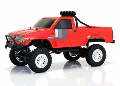 Thunder Tiger TOYOTA Hilux 1/12 PICK-UP Truck RTR Blue Black Red U.S Regulations - Image 1 of 4