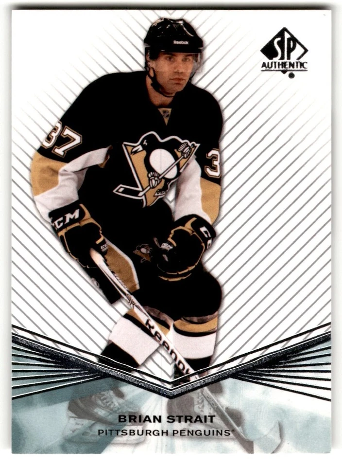 2011-12 SP Authentic Extended Brian Strait Rookie #R83 Pittsburgh Penguins - Image 1 of 2