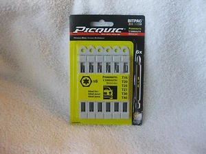 PICQUIC BITPAC - TORX Set - 3" Powerbit Sets - für Maschinisten, Mechaniker - Bild 1 von 2