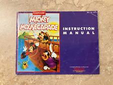 Nintendo NES: Game Manual - Mickey Mousecapade