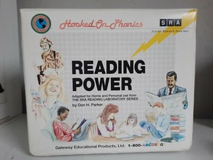 Vintage 1992 SRA Hooked On Phonics READING POWER Cassette Tapes with Books - Bild 1 von 9
