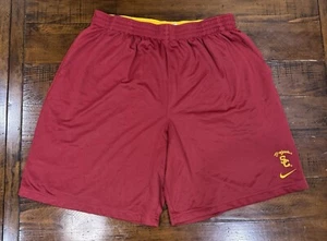USC Trojan Men’s Nike Shorts Size XL / X-large Red Vintage Athletic Shorts - Picture 1 of 9