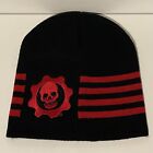 Gears Of War Beanie Hat One Size Fits Most 2016 Black Microsoft