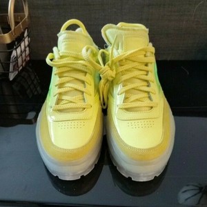 reebok jaune fluo