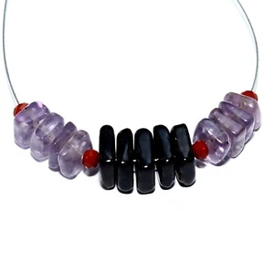 Smoky Quartz Smooth Square Amethyst Beads Briolette Natural Loose Gemstone - Picture 1 of 5