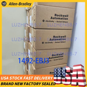 Brand New Allen Bradley 1492-EBJ3 Block End Barrier Free Shipping - Picture 1 of 3