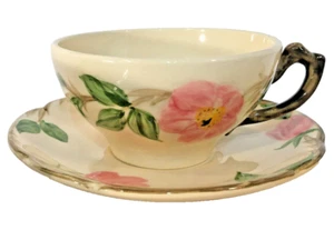 Juego de 3 tazas y platillos de té Desert Rose de FRANCISCAN 1964 EE. UU. TV - Imagen 1 de 12