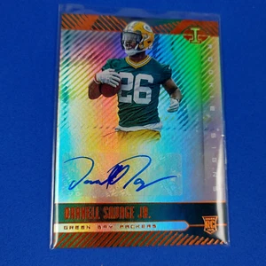 Darnell Savage Jr #RS-DSJ 2019 Panini Football Card Auto RC Orange GB Packers - Picture 1 of 3