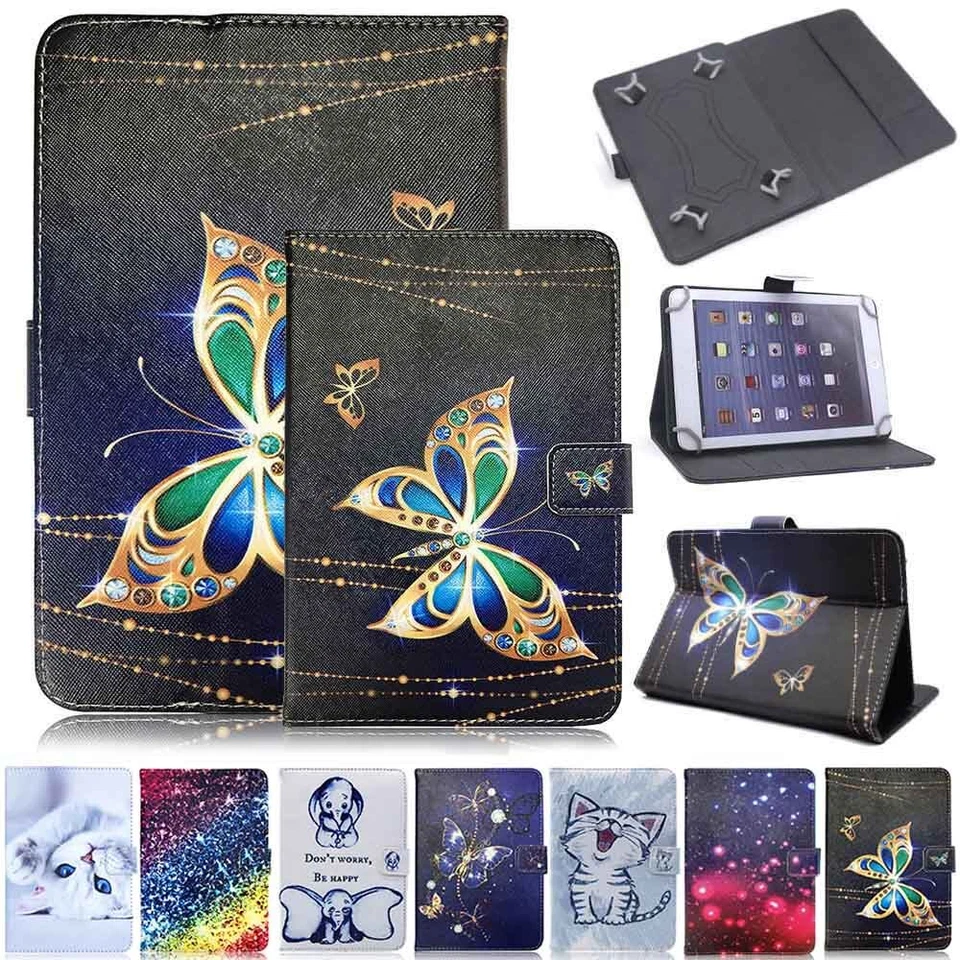 For Google Nexus 7 2nd Gen K008 7inch Tablet Universal Folding Folio Case Cover - Image 1 of 4