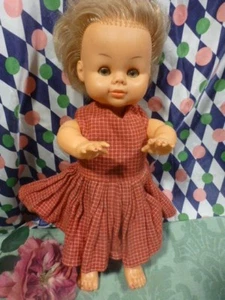 pretty bella 38cm, all dressed original 60s-70s light sleeping eyes - Picture 1 of 6
