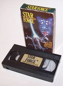 1991 Star Force VHS Video Cassette - Reel World Productions - Star Wars Rip Off - Imagen 1 de 5