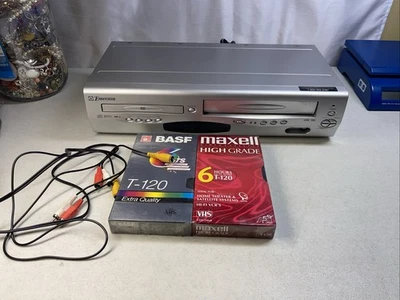 Emerson EWD2203 DVD/VCR Player - Recorder Tested Works Great Comes Complete ++++ - Image 1 of 4