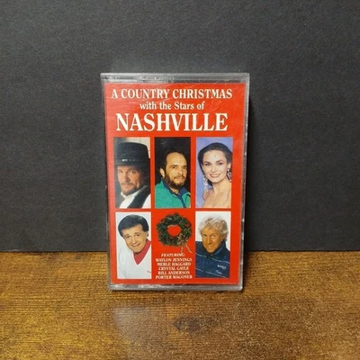 Vintage A Country Christmas  With The Stars Of Nashville Cassette Tape — 第 1/4 张图片