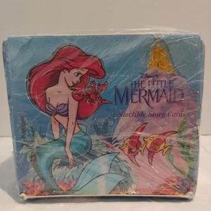 New Sealed 1991 Pro Set Little Mermaid Collector Story Cards Sealed Box 12 Packs - Picture 1 of 14