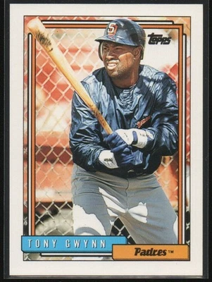 Tony Gwynn 1992 Topps #270 圣地亚哥教士名人堂 #2 — 第 1/2 张图片