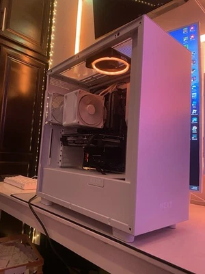 PC Gaming Ryzen 5 5500 Blanco 16GB DDR4 RAM, 1TB SSD, Wi-Fi, RGB, RTX 2060 Super Foto 1 de 4