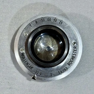 Vintage Wollensak Rochester F/4.5 Shutter w/ Front & Back Lens, RARE - Picture 1 of 6