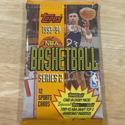 1993-94 NBA Topps Series 2 —1xPack Jordan, Shaq, Inserts Cards 🏀🏀 - Image 1 of 4