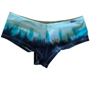 Damen-Boyshort-Unterhose Größe Large Junior handgefertigt blau Batik brandneu - Bild 1 von 5