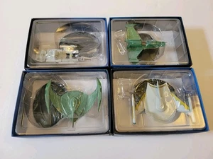 (4) Eaglemoss Star Trek Starship Collezione Piccola Nave RITIRATA NUOVA CON SCATOLA - Foto 1 di 17