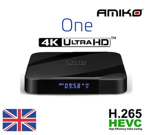Amiko One 4K UHD - Android | WiFi | OTT Streaming Media Player - Picture 1 of 4