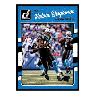 2016 Donruss #42 Kelvin Benjamin Carolina Panthers Football Card - Image 1 of 2