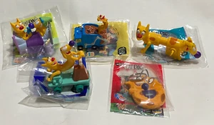 Nickelodeon "Catdog Set Completo 5 Giocattoli" Burger King 1999 - Usato solo per esposizione - Foto 1 di 19