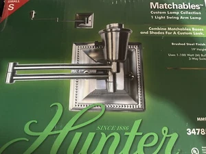 Hunter Matchables, Custom Lamp Collection 1 Leuchte Schwenkarmlampe - Bild 1 von 11