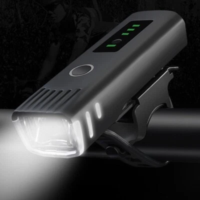 Mountain Bike Lights USB Rechargeable Super Bright Front & Rear Set Waterproof - Image 1 of 4