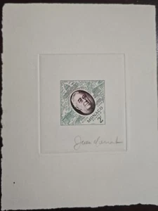 P) 1956 MONACO FIPEX, PROOF, FRANKLIN D. ROOSEVELT, SIGNED, NEW YORK USA, XF - Picture 1 of 1