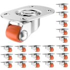20Pcs 0.5 Inch Straight Wheel Directional Casters  Laundry Basket