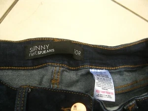 NEXT SKINNY SP JEANS 10 R indigo dark blue high stretch jeggings slim crop capri - Picture 1 of 4