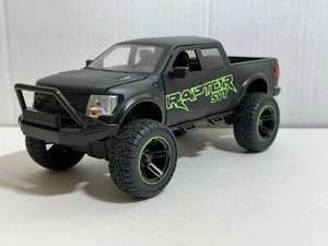 JADA 2011 FORD F150 PICKUP TRUCK MATTE BLACK 1:24 OFF-ROAD EDITION NEW NO BOX - Picture 1 of 12