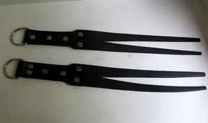 Golpeador de cuero o goma, víbora de cuero o goma, 17-3/4" unisex artesanal - Imagen 1 de 16