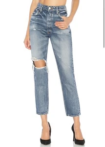 Pantalones de mezclilla ajustados Moussy Vintage MV Marshall Boy desgastados talla 25 - Imagen 1 de 15