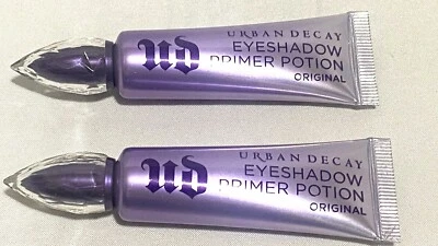Lote de 2 pociones de imprimación de sombras de ojos Urban Decay ORIGINAL tamaño completo 0,33 oz/10 ml cada una Foto 1 de 3