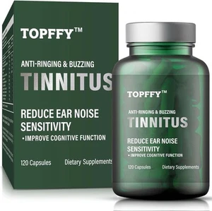 Tinnitus Relief for Ringing Ears Supplement - 120 Capsules - Picture 1 of 6