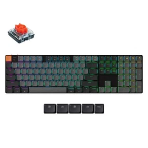 Keychron K5 Kabellose Mechanische Tastatur Version 2, QWERTY US, K5X-H1, Red - Afbeelding 1 van 11