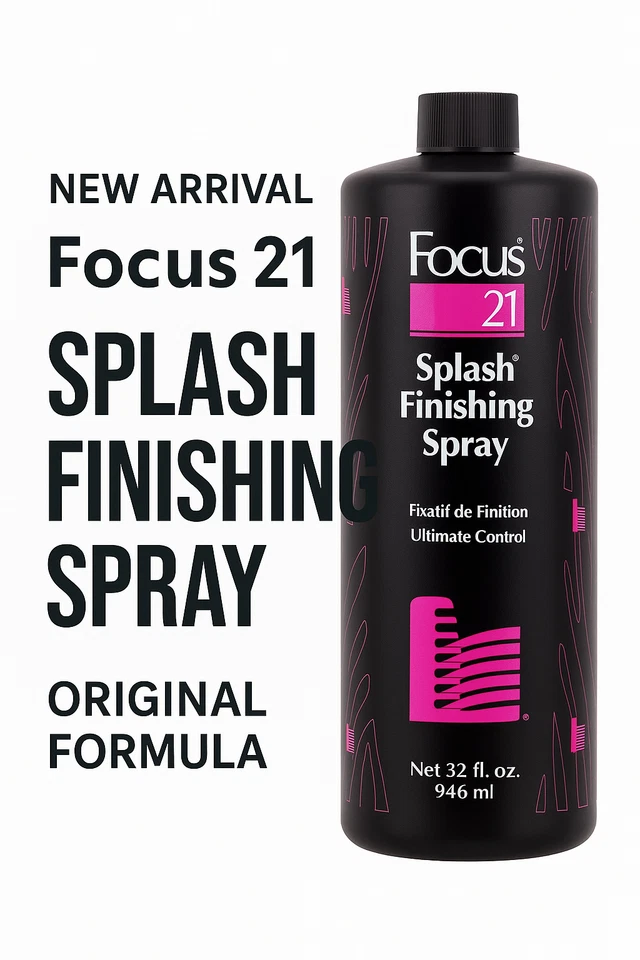 Nuevo spray de acabado Focus 21 Splash Ultimate Control 32 oz fórmula original Foto 1 de 3