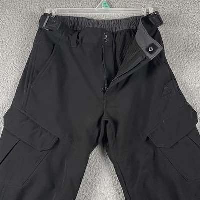 Gerry M Black Outdoor Technical Cargo Pants Hiking Ski Snow Water Resistant Mens - Image 1 of 4