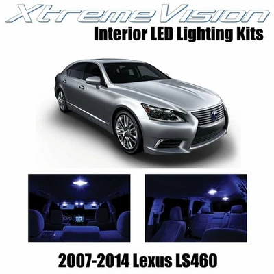 LED interior XtremeVision para Lexus LS460 LS600h 2007-2014 (13 piezas) azul Foto 1 de 4