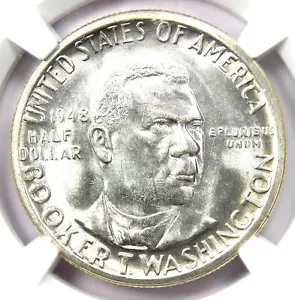 1948-S BTW Booker T Washington Half Dollar 50C. NGC MS67+ CAC Plus - $3250 Value - Picture 1 of 6